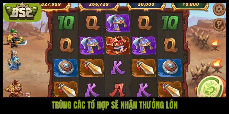 Trùng các tổ hợp sẽ nhận thưởng lớn